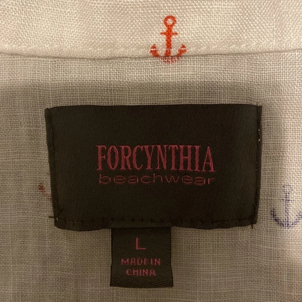 Forcynthia beachwear cover up size large